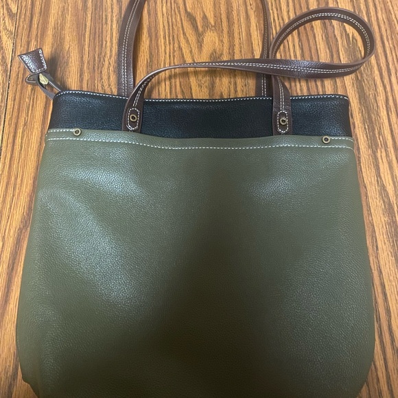 Chala Olive Butterfly Tote Bag - Picture 2 of 3